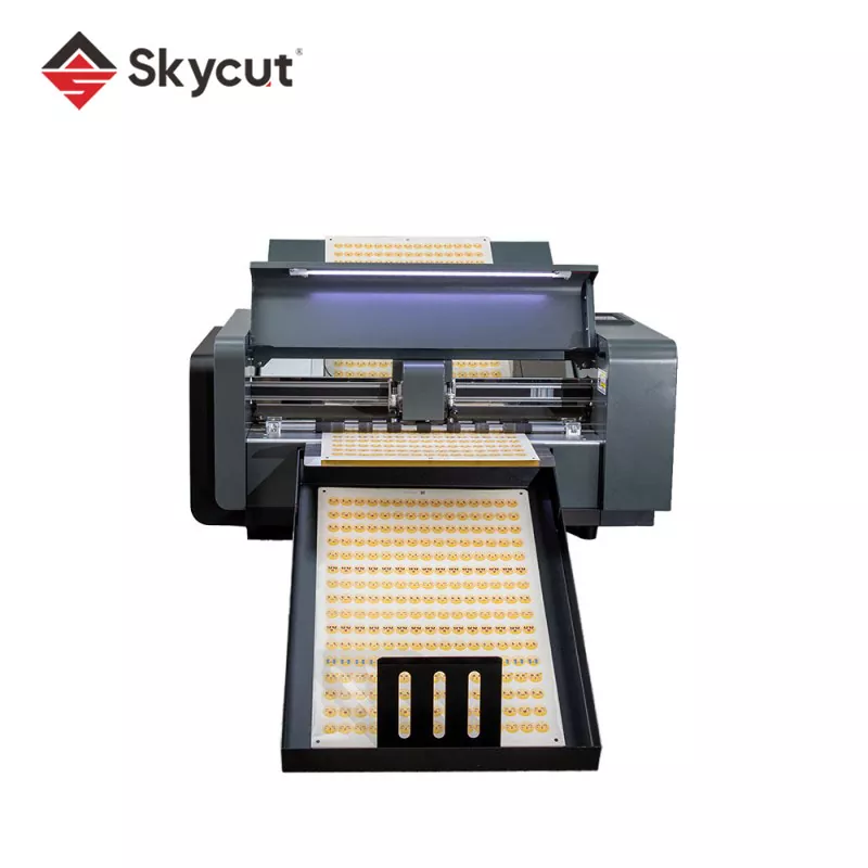 Dual-Blade Sheet Label Cutter