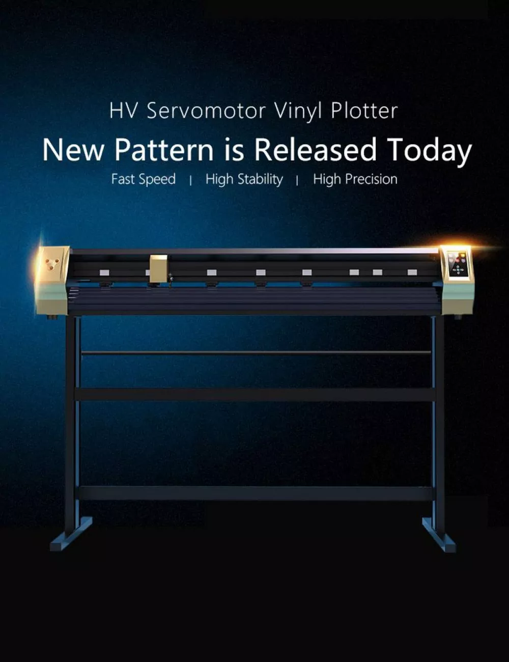 High Speed Servo Motor Vinyl Cutter