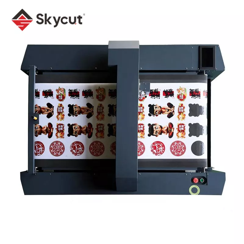 Roll Fed Flatbed Cutter