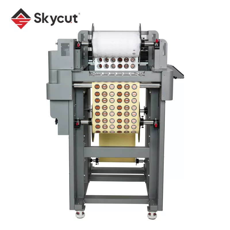 Roll to Roll Label Die Cutting Machine